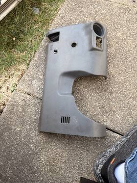 1188538af Dodge 2013 Challenger Lower Steering Column Cover Oem