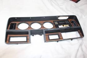 4216515 Dodge 14655 81-93 Ram W150 W250 4x4 Dash Instrument Cluster Gauge Trim Panel Woodgrain