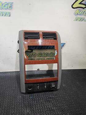 1de621dbaa Dodge 2004 - 2009 Durango Center Radio A/c Climate Control Bezel Woodgrain Oem