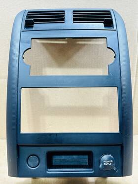 1dk00dx9aa Dodge 04-09 Durango Climate Control Hvac Temp Switch Radio Center Bezel Trim Oem
