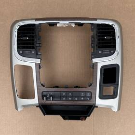 1vy941x9ad Dodge 2013-2018 Ram Laramie Radio Climate Screen Dash Bezel Trim Panel Oem
