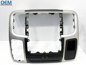 1vy951x9ag Dodge 2013-2018 Ram Center Radio Climate Screen Dash Bezel Trim Panel Oem