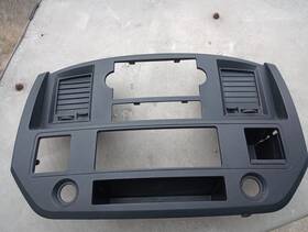 254.ch8507 Dodge Radio Bezel Dash Trim Panel Fits 2006 2007 2008 Ram Pickup Truck F2