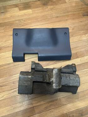 55114814 Dodge 94-97 Ram 1500 2500 3500 Knee Bolster Lower Column Trim Panel Gray W Foam