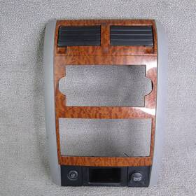 5kr351dbaa Dodge 2004-2009 Durango Radio/climate Control Bezel Gray Wood Read