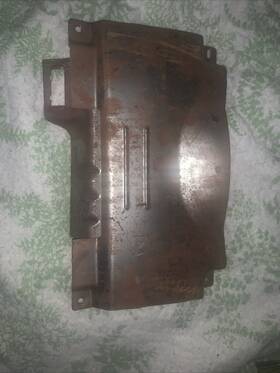 63248bj Dodge 2006-2010 Ram Drivers Metal Knee Bolster Plate Cover Brace Dash Obd Mount