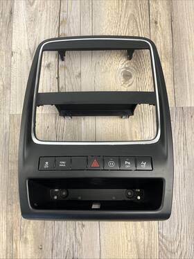 P56046507ac Dodge 2011-2013 Durango Center Dash Radio Climate Control Trim Bezel Oem #67a
