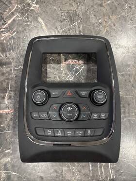 P68333643aa Dodge 2018-2019-2020 Durango Center Dash Radio Climate Control Trim Bezel