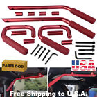 F09gy01002 Yitamotor Jeep Wrangler Front Rear Red Aluminum Grab 6874783227381