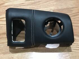 80809300 Ferrari 08-14 California Left Dash Panel Cover Trim Bezel Black Oem
