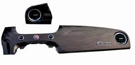 1sc361xraa Fiat 2012-2015 500 Dash Dashboard Trim Panel Assembly Oem Expresso Brown