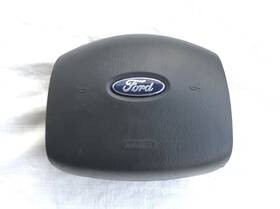 15043b13 Ford 04-08 Van E150 E250 E350 Front Left Driver Side Steering Wheel Pad Horn