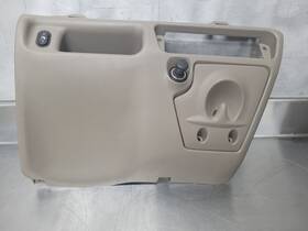 1c3a-250302-a Ford 99-04 F250 F350 Super Duty Front Lower Dash Trim Panel Parchment Tan Oem