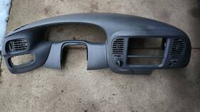 1l1478042a82aaw Ford 97-03 F150 Expedition Upper Dash Pad Speedo Radio Panel Bezel Trim Gray