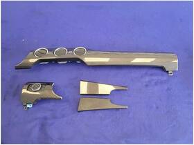 298.fd1i19 Ford 2015-2023 Mustang Gt S550 Dash Trim Kit Carbon Fiber Look Overlay 2738