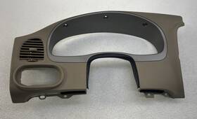4l2x-98044d70 Ford 1998-2005 Explorer Sport Trac Speedometer Bezel Assembly Oem Tan/silver 4l2x-98044d70 Ford 1998-2005 Explorer Sport Trac Speedometer Bezel Assembly Oem Tan/silver