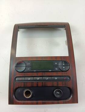 6l302sasmeb Ford 2004-2008 F-150 Center Dash Panel Radio Trim Bezel Woodgrain Oem