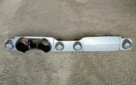 6r33-63044b88-bb Ford 05-09 Mustang Gt/cs Dash Cluster Bezel Vents Airbag Cover Trim Set Silver