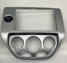 6s4x-a046a04 Ford 2005-2007 Focus Satin Aluminum Center Dash Radio Bezel Trim