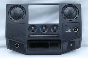 8c34-25047a04-a Ford 2008-2010 F250 F350 Super Duty Center Dash Radio Ac Temp Bezel Oem Black