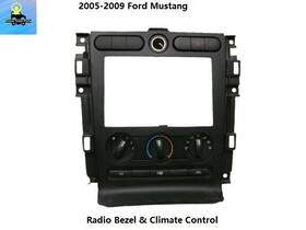 8r3z19980a Ford 05 06 07 08 09 Mustang Center Dash Radio Bezel And Climate Control