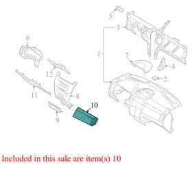 8s4z5404338cb Ford 2008-2010 Focus Instrument Panel Molding Used Oem