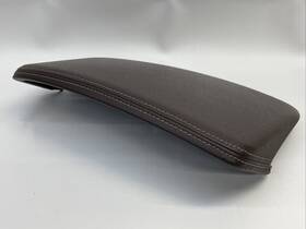 Al34-1504634-baw Ford 2009-2014 F-150 Oem Brown Leather Dash Instrument Cluster Top Panel Pad