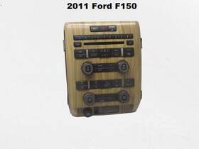 Al3z1504302ca Ford Bl3t18a802hd 2011 F150 Center Bezel With Radio Cd Player Control Panel