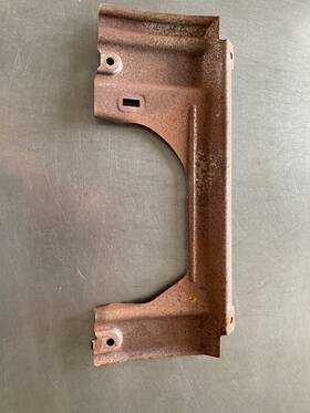 Ar33-63045e12-ad Ford 2010-2014 Mustang Under Dash Metal Knee Bolster Steering Column Panel Oem