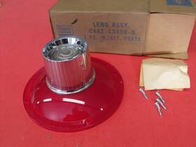 C4az-13450-b Ford Nos 1964 Galaxie 500 Xl R Or L Tail /brake Light Lens