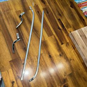 C5zz-6504296 Ford C5zz-6504296/7 4518/9-a Dash Trim Molding Set Left Right 1964-1965 Mustang