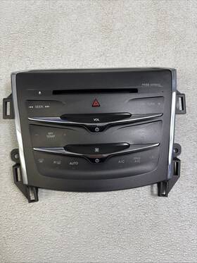 Da5t-18a802-ak Ford 2013-2016 Lincoln Mks Oem Radio Dual Climate Control Panel