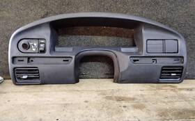 F2tb15044d70aj Ford Dash Bezel F150 250 350 1992-96 F150/250/350 Bronco Speedo Trim Panel Oem Assembly Black
