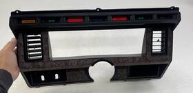 E0tb-10045c90-c Ford 80-86 F-150 F-250 Bronco Dash Instrument Panel Cluster Bezel Oem Woodgrain