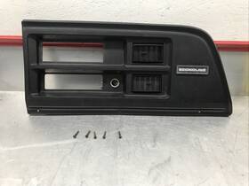 E5ub-15044d70 Ford 1988 Van Econoline Center Dash Radio Temperature Bezel Trim Vent Panel Oem