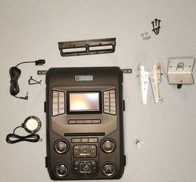 El3t18b955cf Ford 2013-2014 F150 Dash Mounted Control Panel And 4.2 Inch Audio Display Screen