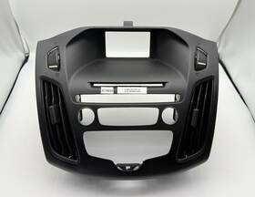 F1eb-18835-md3ja6 Ford Oem 15-18 Focus Se Dash Radio Player Climate Control Air Vents Bezel Trim