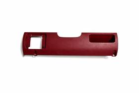 F2tb-15044f59-a Ford 92-96 F150 F250 F350 Bronco Lower Dash Bezel Red Knee Bolster Oem