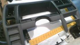 F37b-10045c90 Ford 1994 Ranger Dash Trim Dark And Light Gray