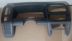 F47b-10045c90-ajw Ford 1989-1994 Ranger Explorer Bronco Ii Mazda B Black/gray Dash Bezel Trim