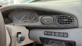 F4bz6104320a Ford 1994-1996 Aspire Trim Bezel Around Speedometer Oem Dash Surround Panel