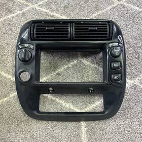 F67b-1004302-bn Ford 95-10 Ranger Explorer Radio Center Dash Trim Bezel 4x4 Fog Black Air Vents