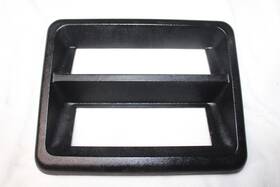 F7tb-15045a98-ac Ford 87-91 F150 F250 Climate Control Stereo Dash Trim Panel Bezel Black Clean