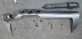 Fr3b-13d168-bhsmum Ford 2018-2023 Mustang Gt S550 Performance Pack Dash Trim Set Silver Air Vents Fr3b-13d168-bhsmum Ford 2018-2023 Mustang Gt S550 Performance Pack Dash Trim Set Silver Air Vents