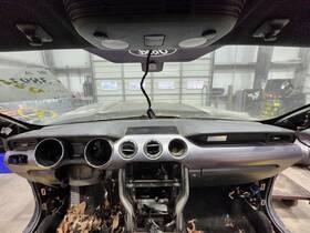 Gr3z6304320db Ford 15-17 Mustang 2.3l 5.0l Dashboard Panel Dash Pad Black Vinyl Oem