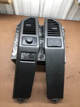 Hc3b-25045j79 Ford 2015-2020 F150 Left Right Center Surround Dash Vent Bezel Trim Gray Oem