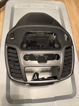 Kt1bv04302bb Ford 2019 - 2023 Transit Connect Front Dash Center Air Vent Grille With Bezel Oem