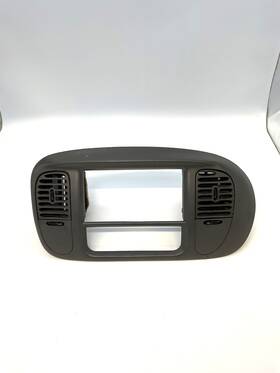 1l14-7804302-caw Ford Oem 98-03 F-150 Radio Dashboard Bezel With Vents Grey Digital Climate Only