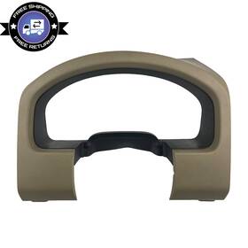Pn4l3415c44d70 Ford 2004-2008 F-150 Speedometer Gauge Cluster Surround Bezel Trim Tan Beige Oem