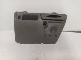 299.fd8n04 Ford Truck 99-04 F250 F350sd Lower Center Dash Cup Holder Trim Panel Gray Oem 12386484